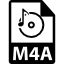 M4a file format symbol