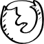 Firefox sketched logo