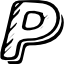 Paypal sketched logo variant