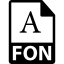 Fon file format symbol