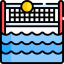 Water volleyball
