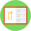 Restaurant menu