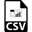 Csv file format symbol
