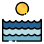 High tide