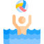 Water volleyball