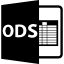 Ods file format symbol