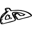 Deviantart sketched social logo outline