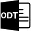 Odt file format symbol