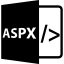 Aspx file format symbol