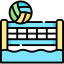 Water volleyball