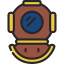 Diving helmet