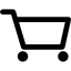 Схема символа коммерческого интерфейса корзины покупок