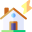 Flooded house