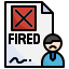 Fired