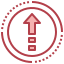 Up arrow