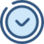 Round clock