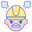 Angry face