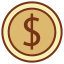 免费美元图标 SVG 和 PNG