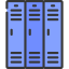 Locker room