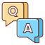 Q&A Icons — Scalable, Lightweight, Free