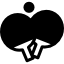 Two Ping Pong Rackets