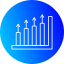 Upward arrow