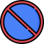 免费禁止标志图标 SVG 和 PNG