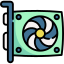 免费SVG和PNG GPU图标