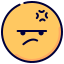Angry face