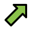Стрелка вверх вправо