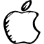 Apple sketched logo