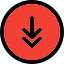 Down arrow