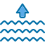 High tide