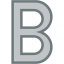 Буква B