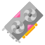 免费SVG和PNG GPU图标