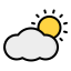 Clouds and sun