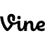 Логотип типа текста Vine