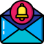 免费消息通知图标 — SVG 和 PNG