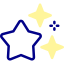 免费星形 SVG 和 PNG 图标