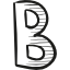 Буква B