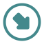 Down right arrow