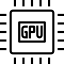 免费SVG和PNG GPU图标