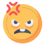 Angry face