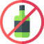 No alcohol