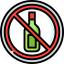 No drinking