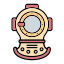 Diving helmet