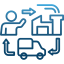 供应链矢量图标 — 免费