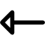 Left arrow