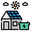 Solar house