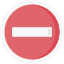 免费禁止标志图标 SVG 和 PNG